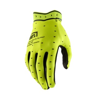 GLOVES RIDEFIT FLO YELLOW - 2X