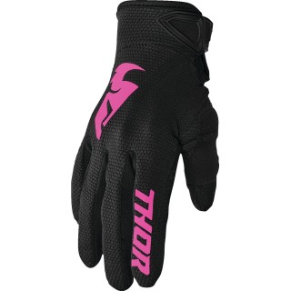 GLOVE WMN SECTOR BK/PK XL
