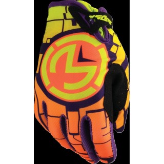 GLOVE YOUTH SX1 ORANGE/GREEN X