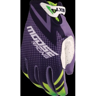 GLOVE YOUTH SX1 PURPLE/GREEN M