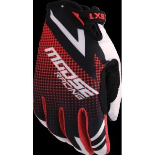 GLOVE YOUTH SX1 RED/BLACK SM
