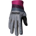 GLOVE ASSIST REACT GY/PU 2X