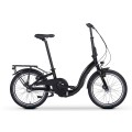 Dviratis Tabou Fold Easi black-gold