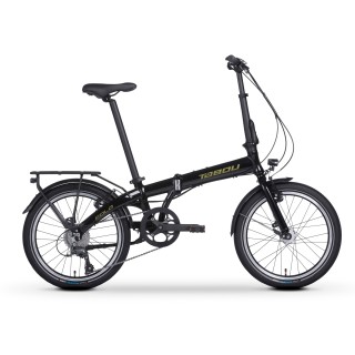 Dviratis Tabou Fold Street black-gold