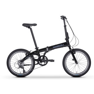 Dviratis Tabou Fold Sport black-silver