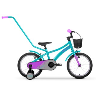 Dviratis Tabou Miss Lite 16 turquoise-purple