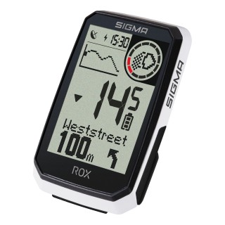 Dviračio kompiuteris SIGMA ROX 4.0 Endurance GPS White