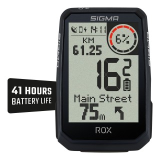 Dviračio kompiuteris SIGMA ROX 4.0 Endurance GPS Black Sensor Set