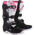 BOOT 4W TECH3 BK/WT/PK 6