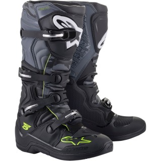 BOOT TECH5 BK/GY/YL FL 8