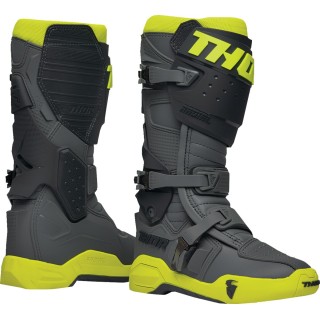 BOOT RADIAL GY/FLO YL 8