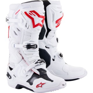 BOOT T10 S-VNT WT/RD 13