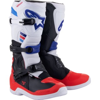 BOOT TECH3 WT/RD/BL 7