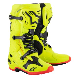 BOOT TECH 10 YLW/BK/RD 7