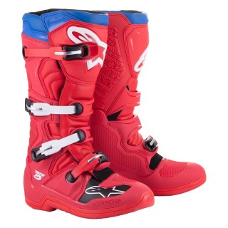 BOOT TECH5 RED/BLUE 7