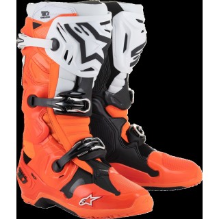BOOT TECH 10 ENDURO ORANGE FLU