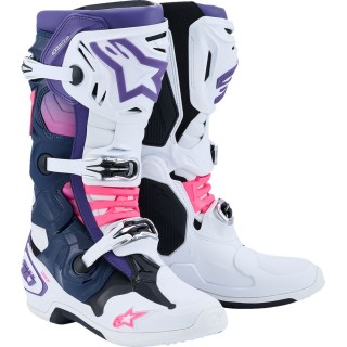 BOOT TECH 10 WHT/VLT/NVY/PINK