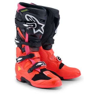 BOOT TECH 7 BLK/RD FLUO/PINK 1