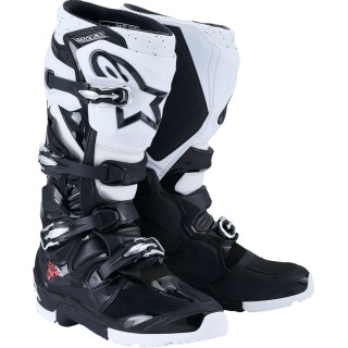 BOOT TECH 7 ENDURO BLK/WHT 12