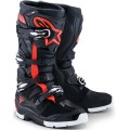BOOT T7 END DS BLACK/RED/WH 10