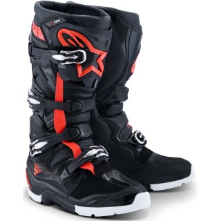 BOOT T7 END DS BLACK/RED/WH 11