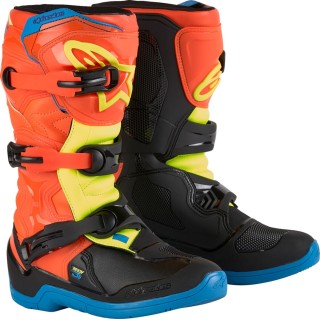 BOOT TECH3S YTH OR/BL/Y 2