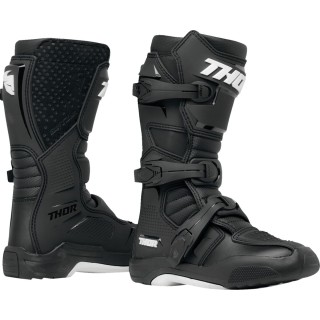BOOT YTH BLITZ XR BK/WH 7