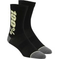 SOCK RYTHYM BK/YL S/M