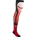SOCK KNEE BRACE RED/WT SM
