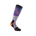 SOCK MX PRO PUR/BK/GY S