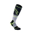 SOCK MX PRO BLK/GY/YLW S