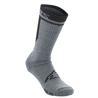SOCKS MERINO 24 GRAY/BLACK L