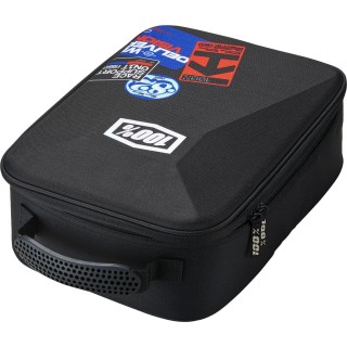 CASE GOGGLE 100% VALISE BLACK