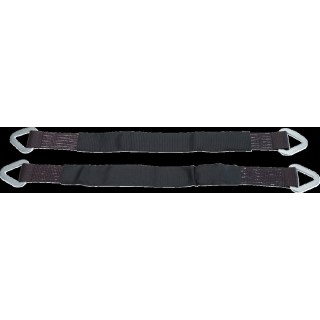 2x30 AXLE STRAP BLK PAIR MSE