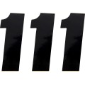 NUMBER MSE 1 4.5 BLACK