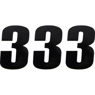 NUMBER MSE 3 4.5 BLACK