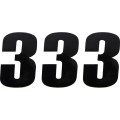 NUMBER MSE 3 4.5 BLACK