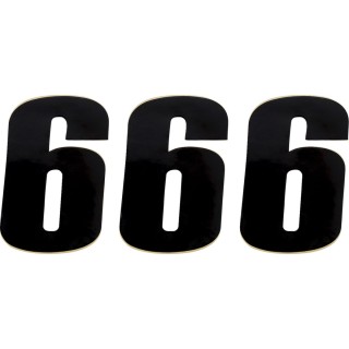 NUMBER MSE 6 4.5 BLACK