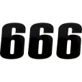 NUMBER MSE 6 4.5 BLACK