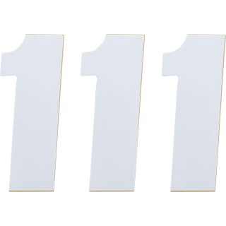 NUMBER MSE 1 4.5 WHITE