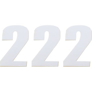 NUMBER MSE 2 4.5 WHITE