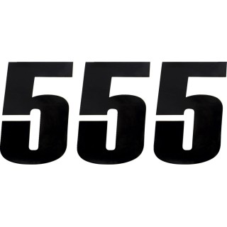 NUMBER MOOSE 5 6 BLACK
