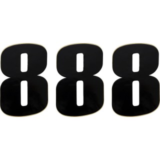 NUMBER MOOSE 8 6 BLACK