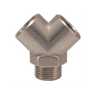 Oro paskirstytojas dvišakis 1/2"