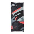 NECKTUBE BUFF MOGRESS BLACK/RE