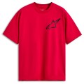 TEE SS CSF OVERSIZED ONE RED S