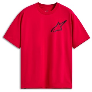 TEE SS CSF OVERSIZED ONE RED 2