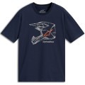 TEE CSF MX HELMET NAVY XL