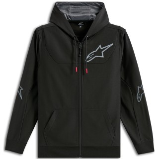 HOODIE ZIP SESSIONS V3 BLACK/G