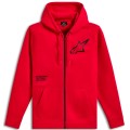 HOODIE ZIP TRANSVERSE RED M